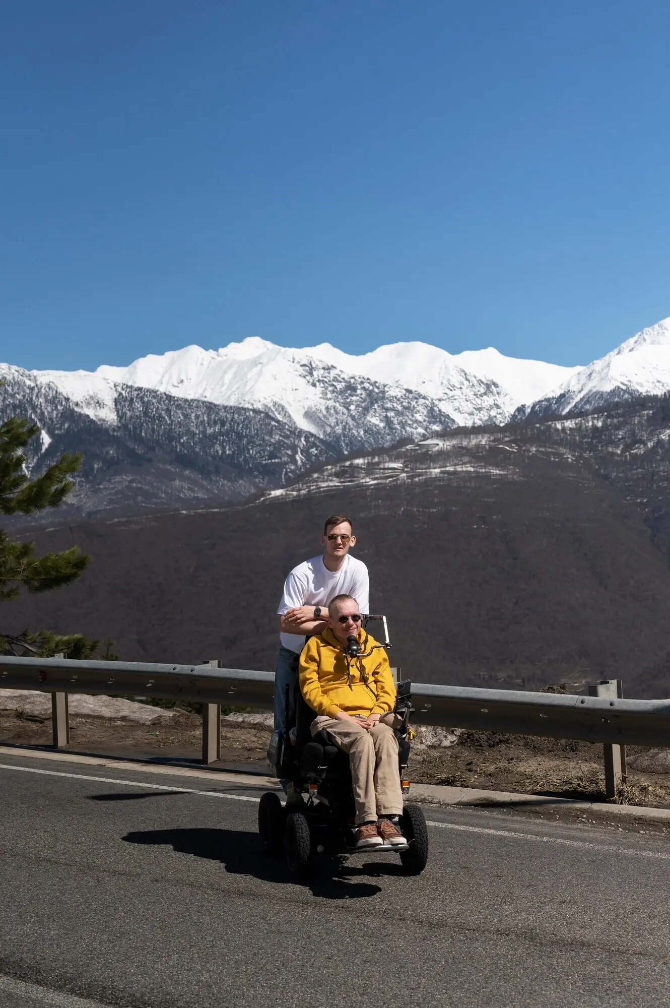 Full-length shot of smiling friends spending time in nature.